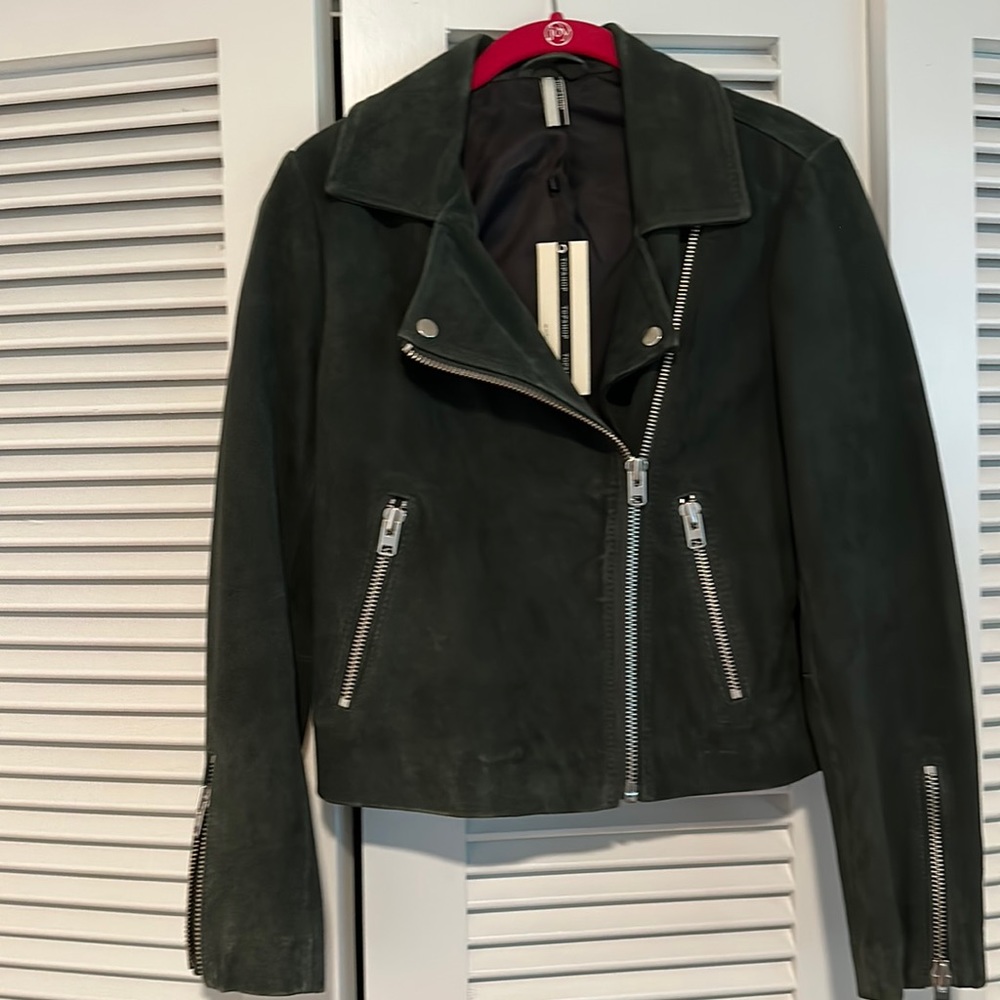 Topshop Suede Jacket